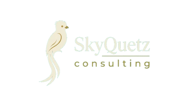 SkyQuetz Consulting — logotipo completo